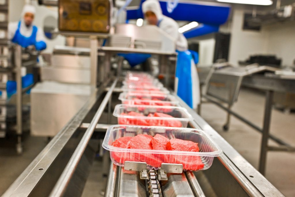 Un esempio di confezionamento carne in atmosfera protetta con gas alimentari